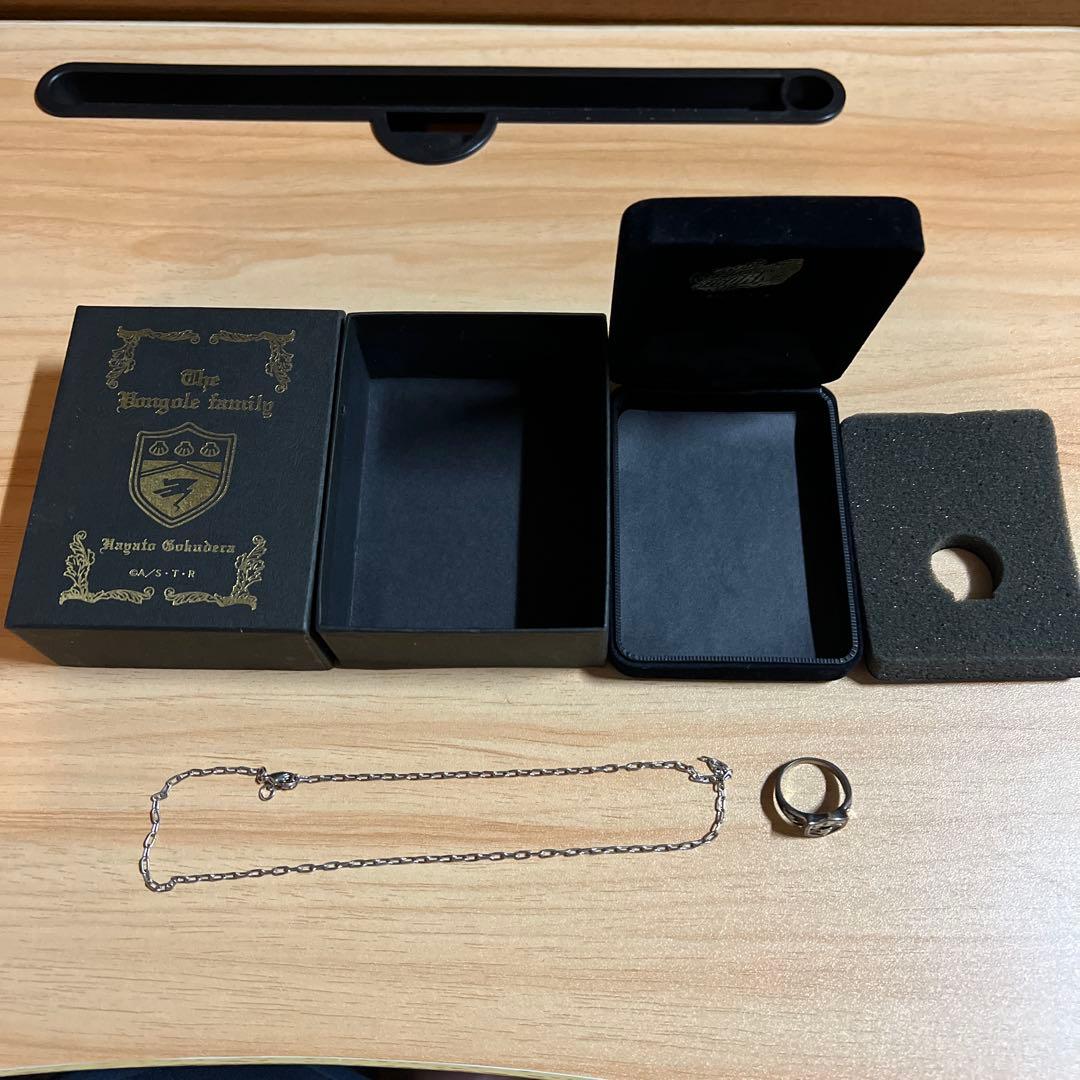 家庭教師ヒットマンREBORN! 獄寺隼人 ボンゴレリング ケース付き