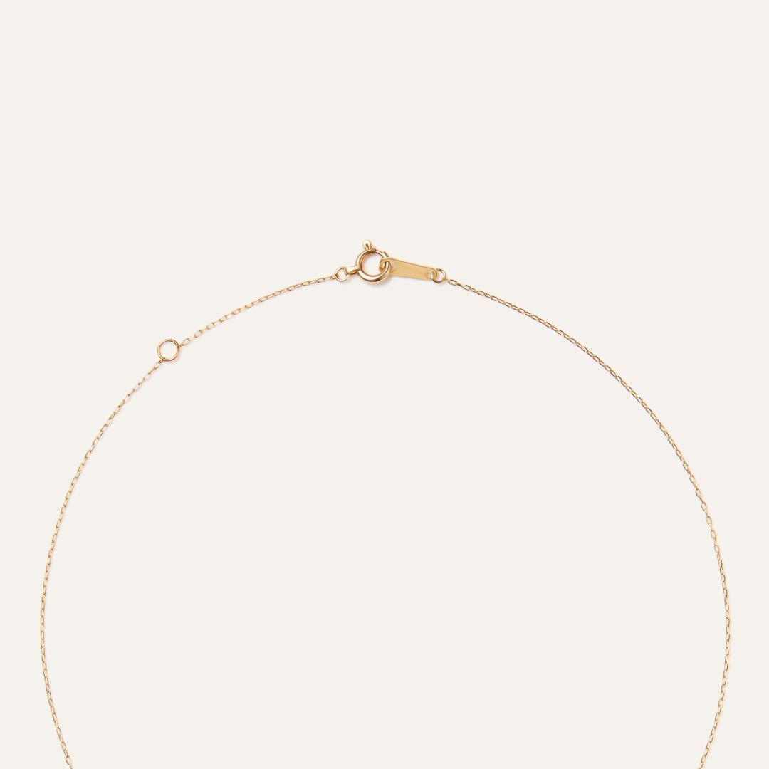 Vendome Aoyama ダイヤモンドネックレス イエローゴールド