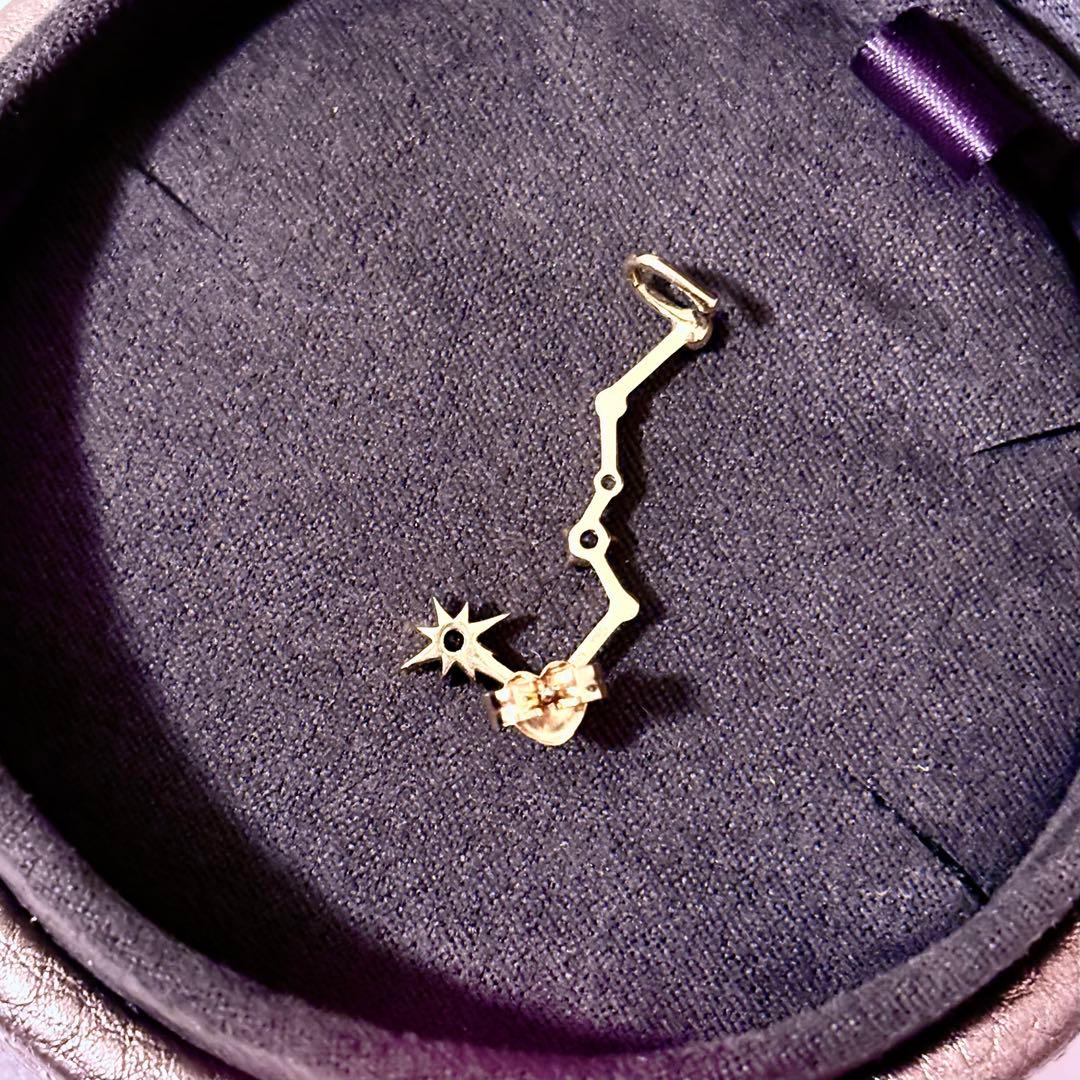 スタージュエリー CONSTELLATION K10ゴールド ピアス イヤーカフ