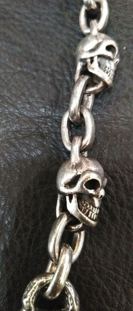 シルバー925 ガボール タイプ ウォレットチェーン ハンガーチェーン 160g