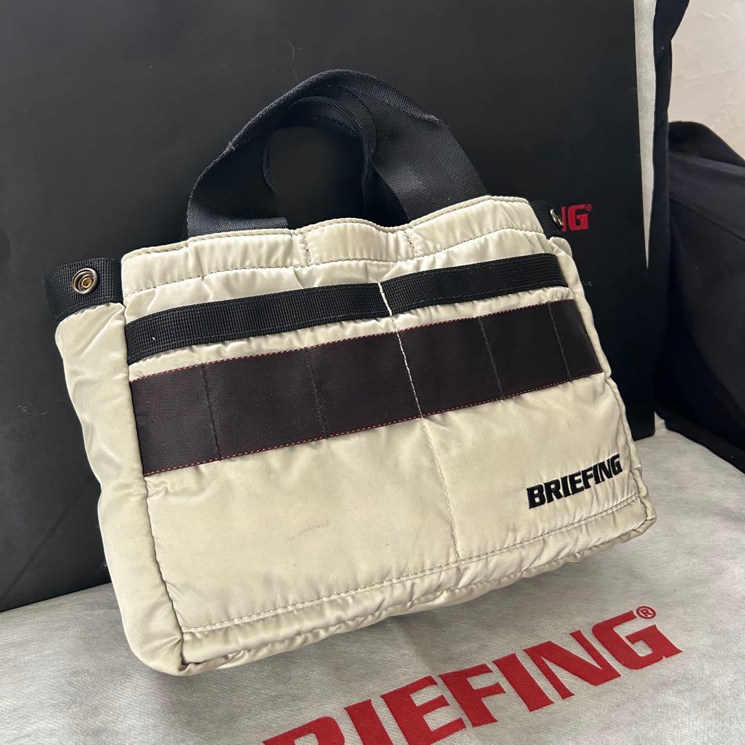BRIEFING カートバッグ CART TOTE HOLIDAY ホワイト