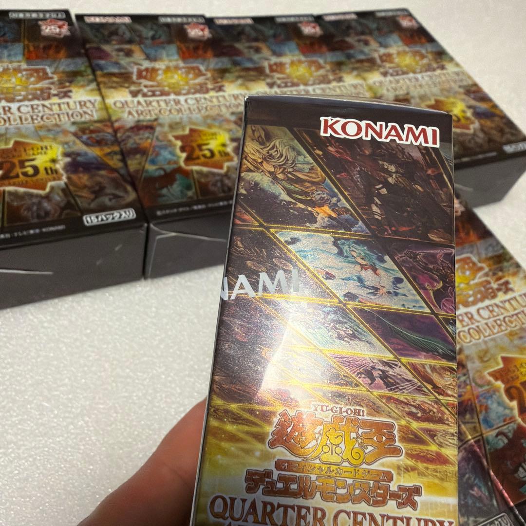 遊戯王　クォーターセンチュリー　アートコレクション　6BOX