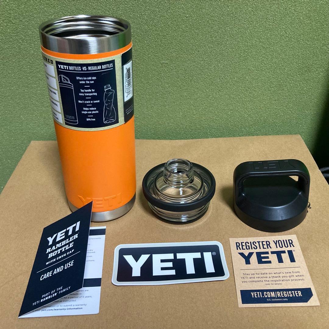 YETI イエティ 18ozボトル【新品】キングクラブオレンジ