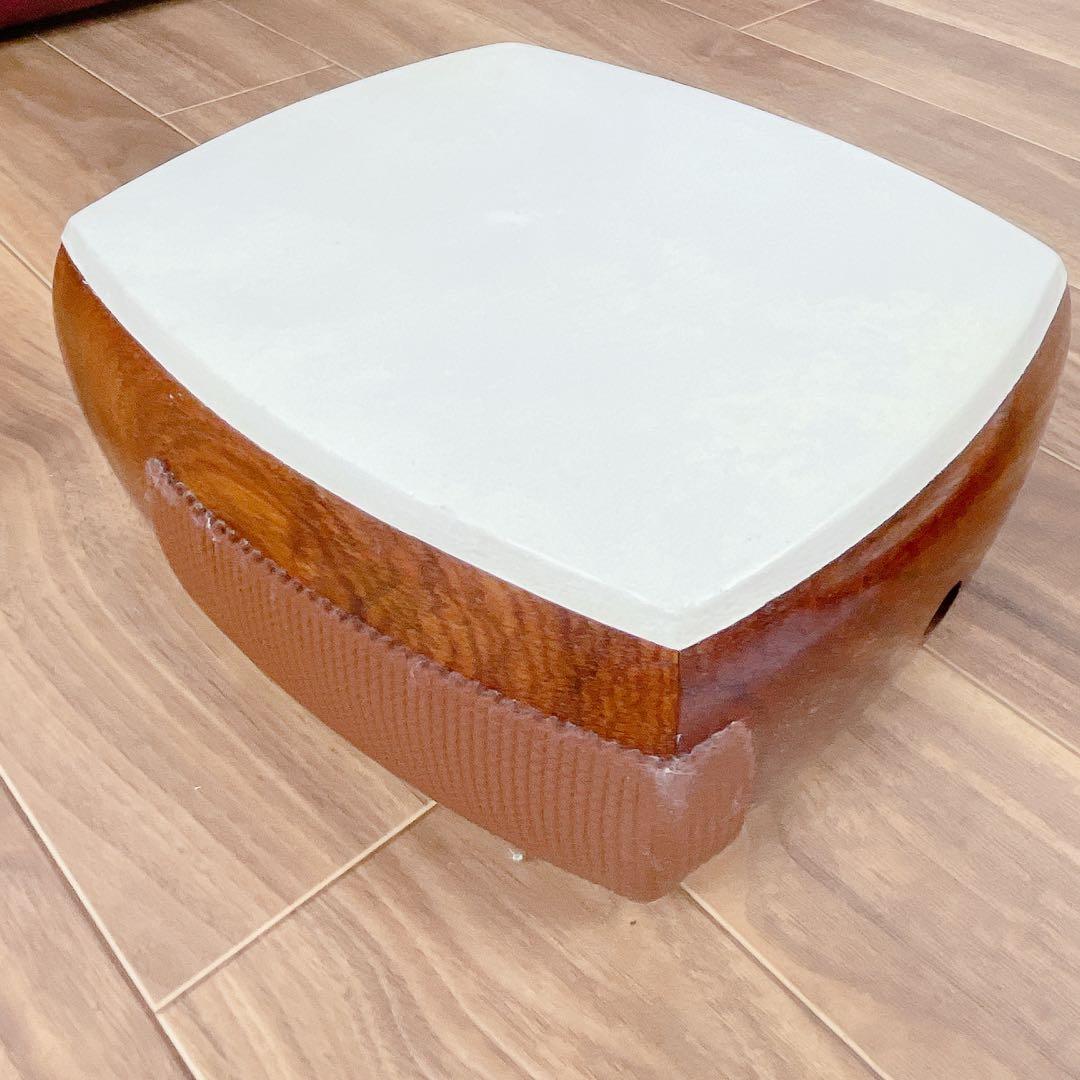 【希少】三味線 中棹 白紅木 犬皮 丸打胴 一本溝 天然糸巻き 撥