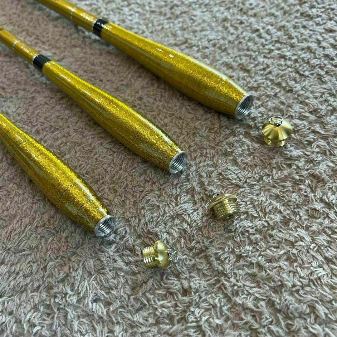 のべ竿　3本セット 4.5m 5.4m 6.3m カーボン15 18尺　21尺