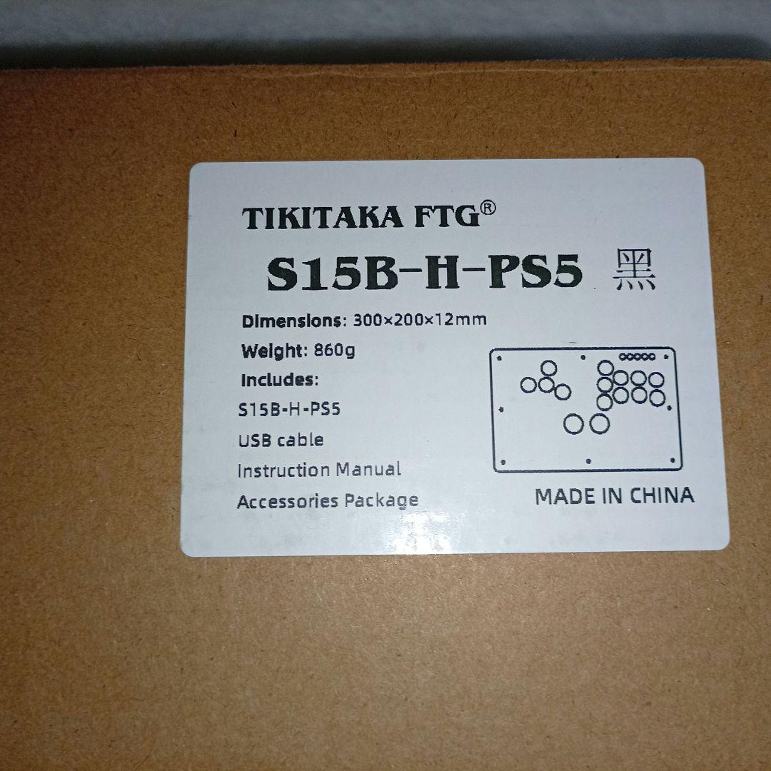 新品未使用　TIKITAKA レバーレス　M16-BLACK-PS5