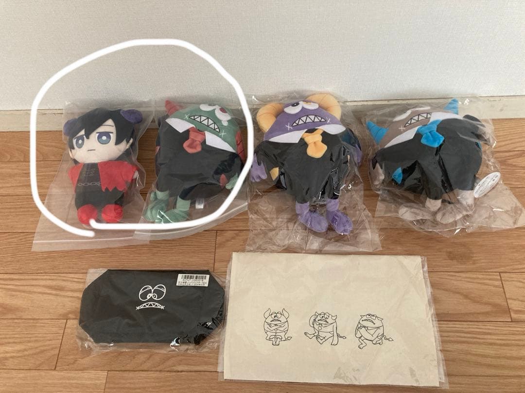 いゔどっとぬいぐるみ　4点セット（特典付き）