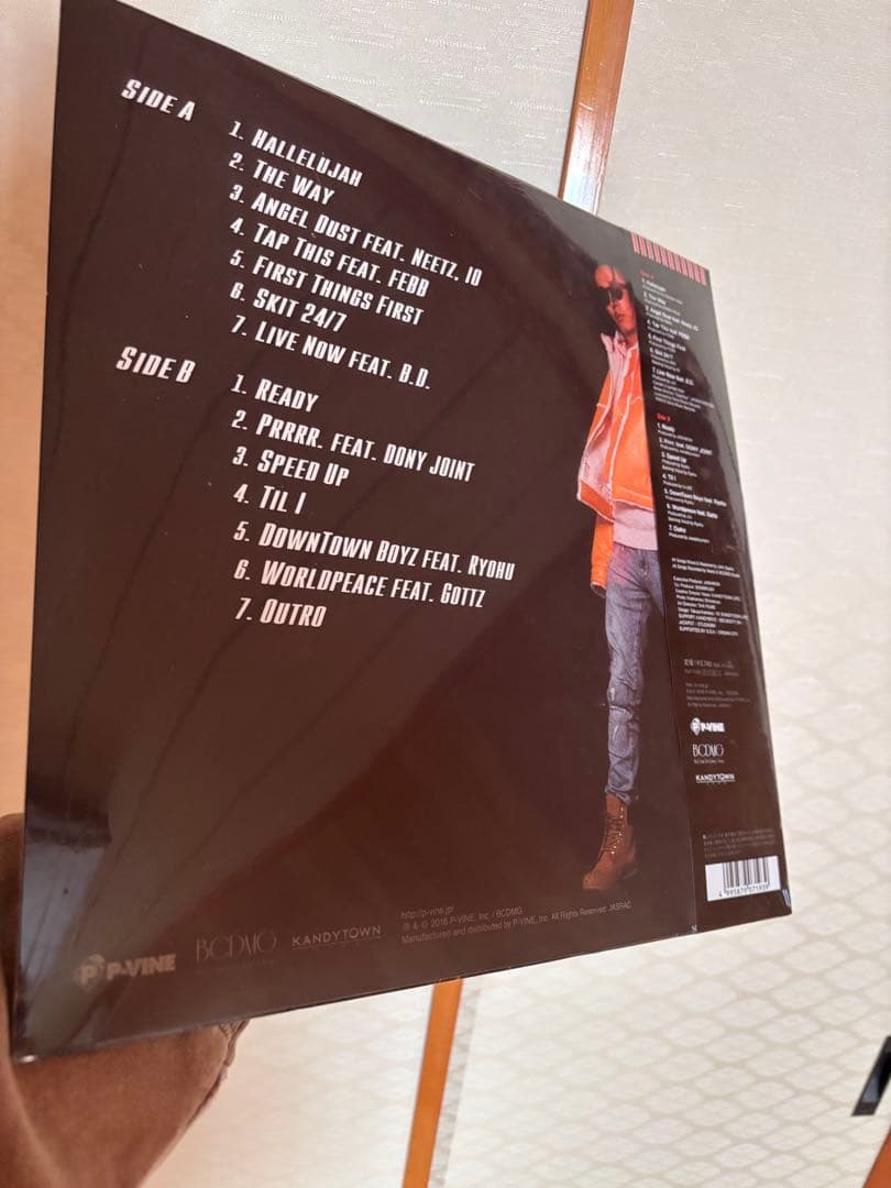 YOUNG JUJU JUZZY 92 レコード　KEIJU KANDYTOWN