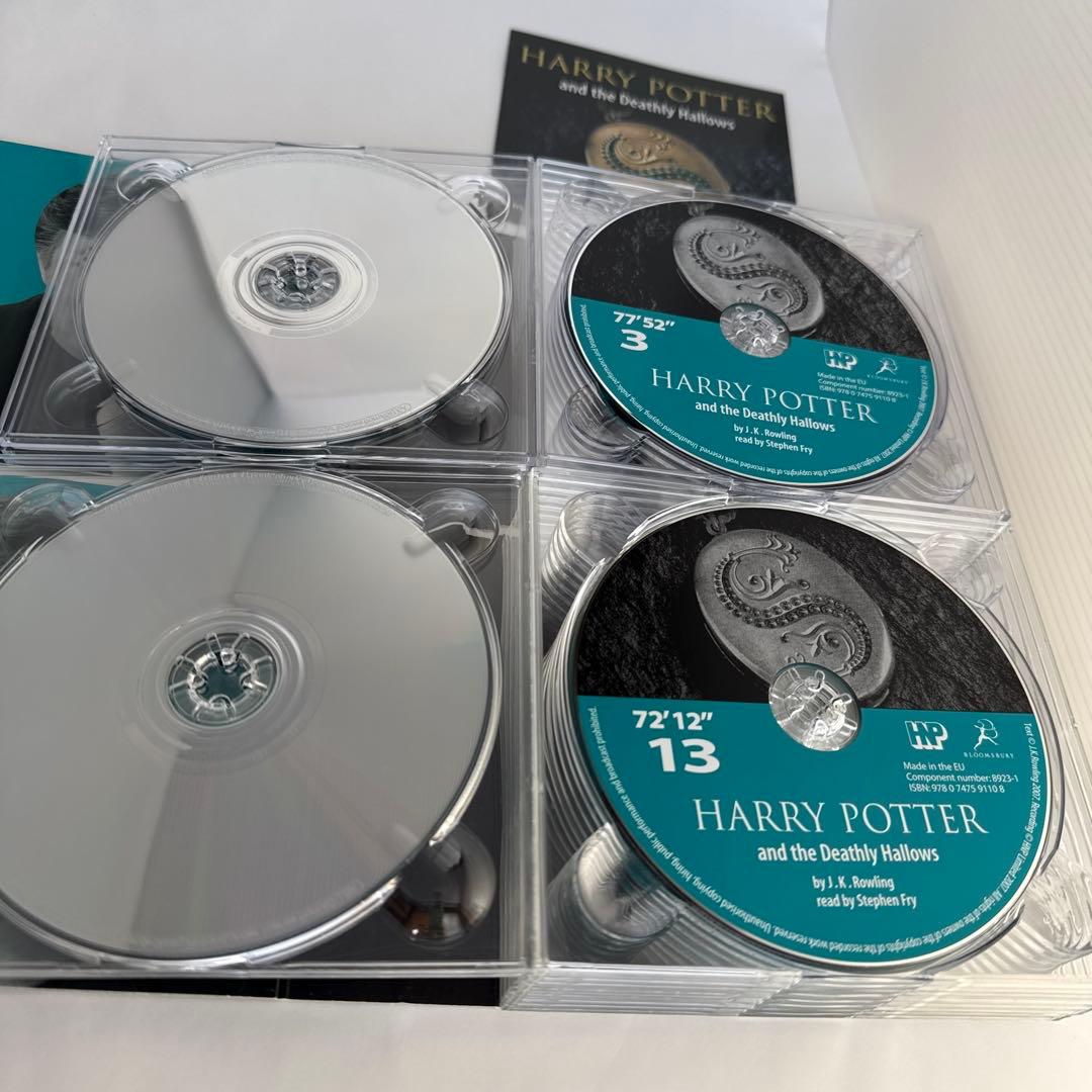 【UK英語版】ハリーポッターと死の秘宝｜Stephen Fry 朗読｜CD20枚