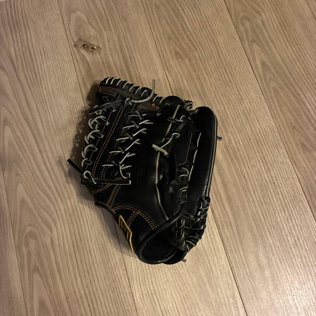 ZETT 軟式グローブ 黒　※ウィニングロード