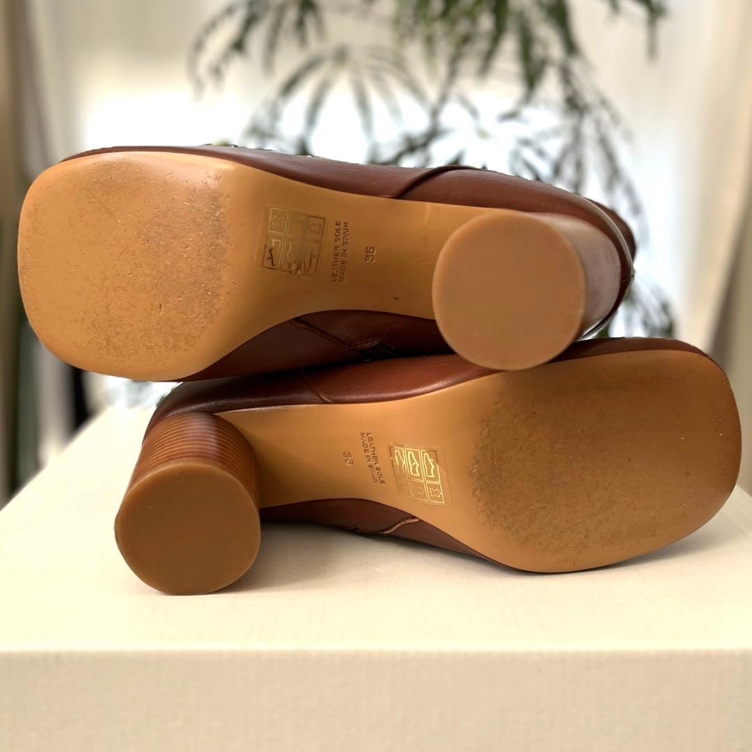 【INSCRIRE】美品アンスクリア　ショートブーツ