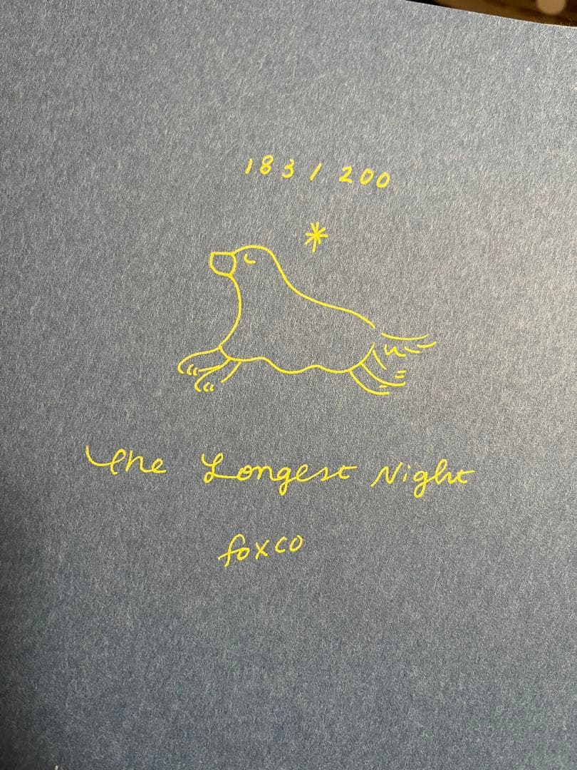 foxco “The Longest Night“ アートブック