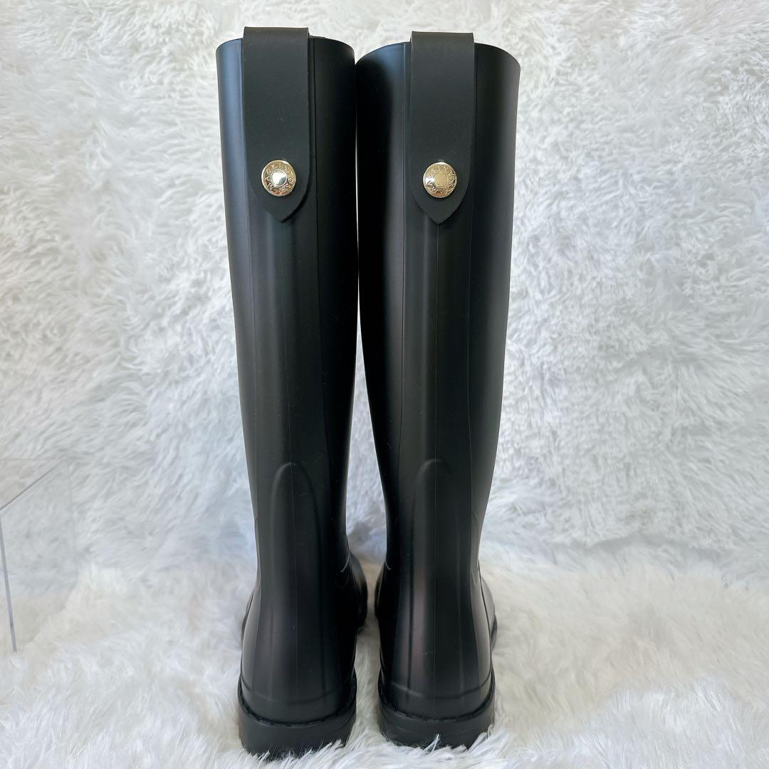 チャドMACKINTOSH レインブーツ ブラック 長靴 ロングブーツ