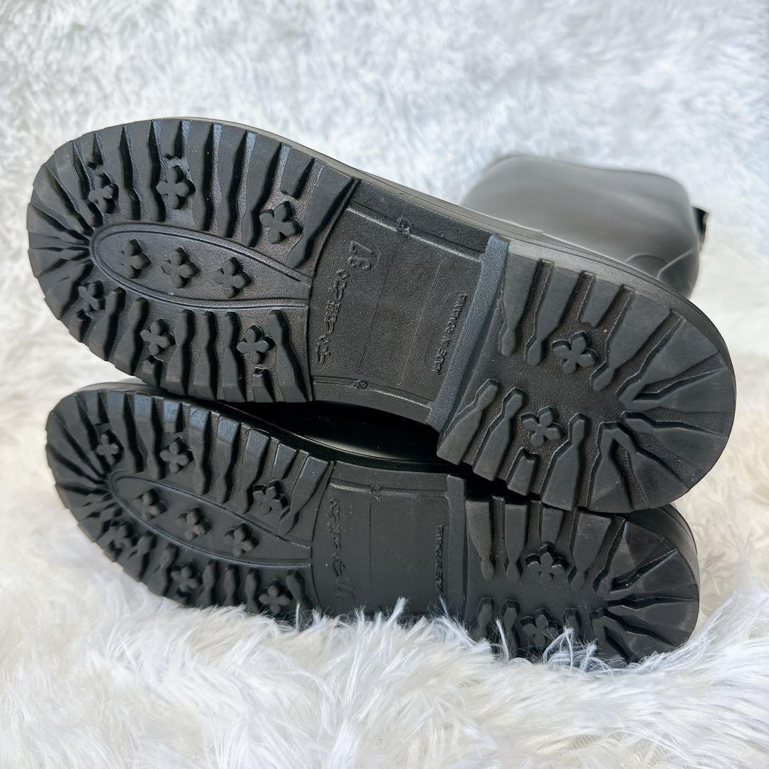 チャドMACKINTOSH レインブーツ ブラック 長靴 ロングブーツ