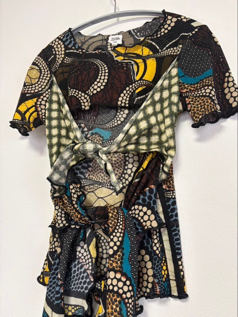 ジャンポールゴルチェ　パワーネット　前結び　トップス　レディース