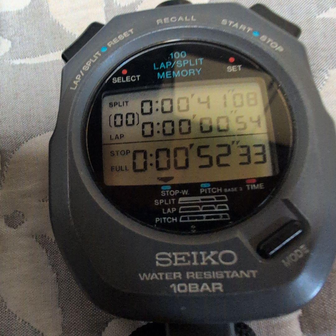 SEIKO ストップウォッチ 10BAR