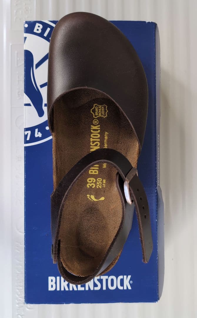 BIRKENSTOCK ブラウン サボ・クロッグサンダル 39