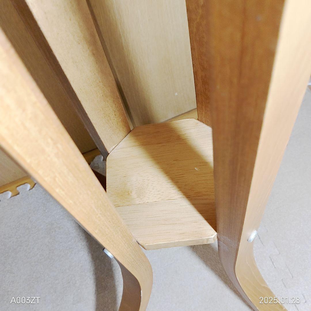 アクタス風 ポールハンガー コートハンガー 木製 北欧 モダン 曲木 4本脚