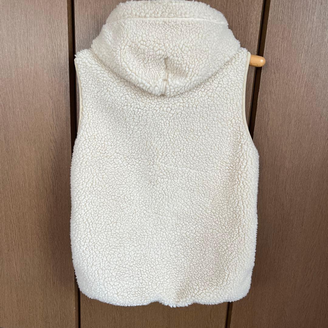 ぽくんジムフレックスアイボリーボアベスト サイズ16