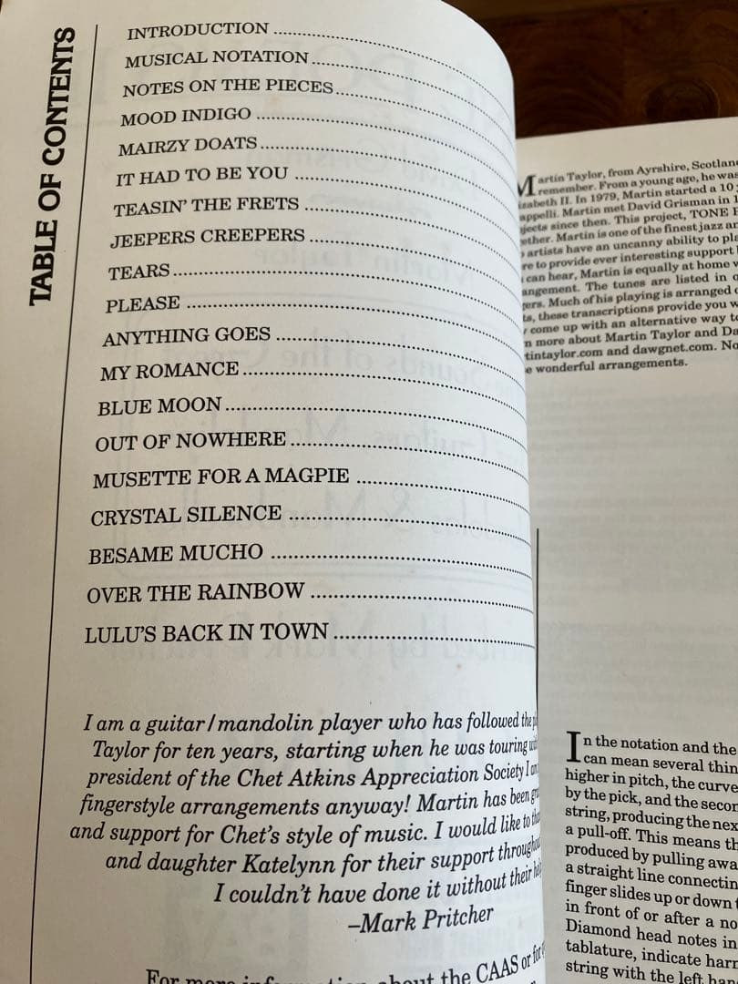 TONY RICE / TONE POEMS 2 FOR GUITAR タブ譜