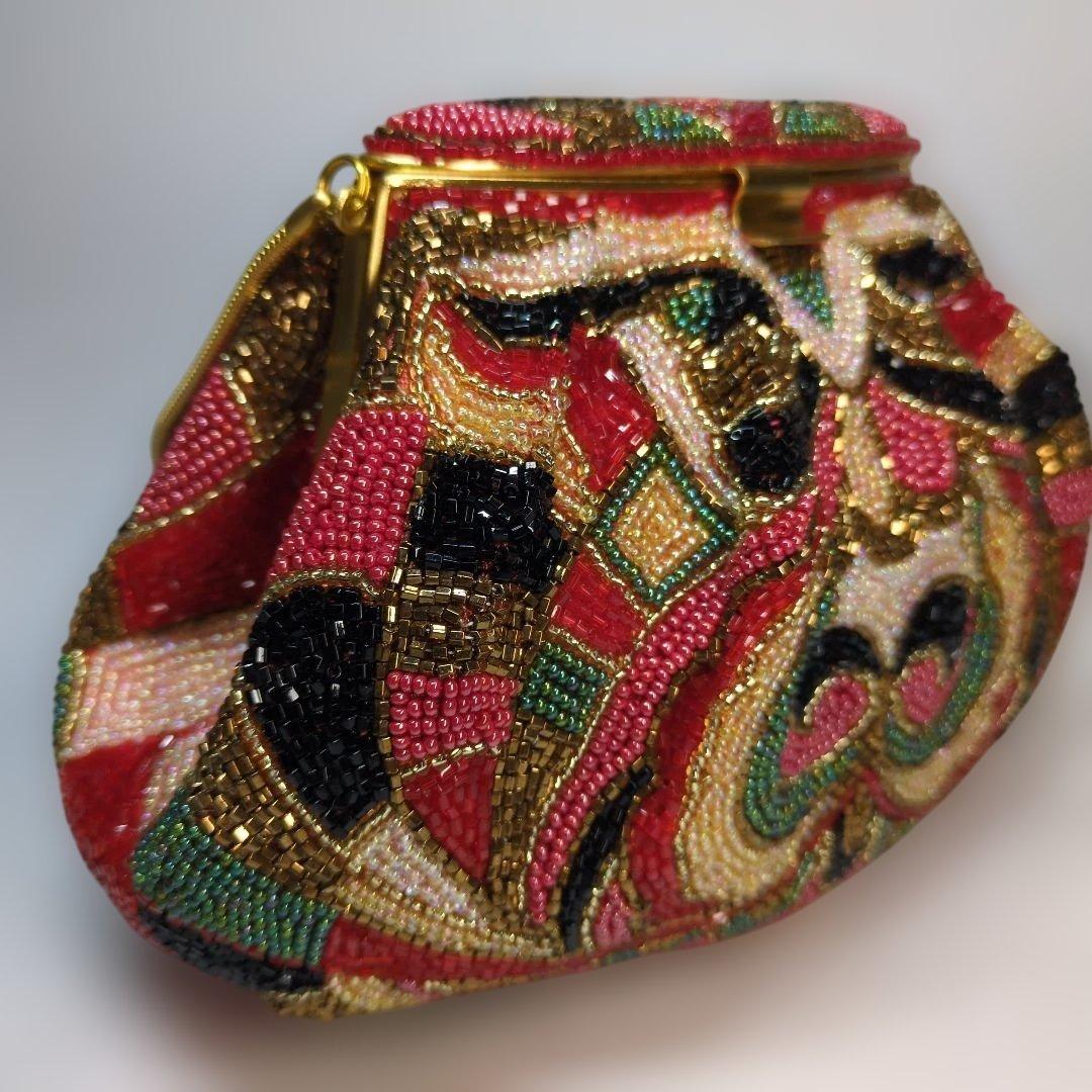 はしもと　ビーズバッグ　ヴィンテージ　LUMY　ビンテージ　デッドストック