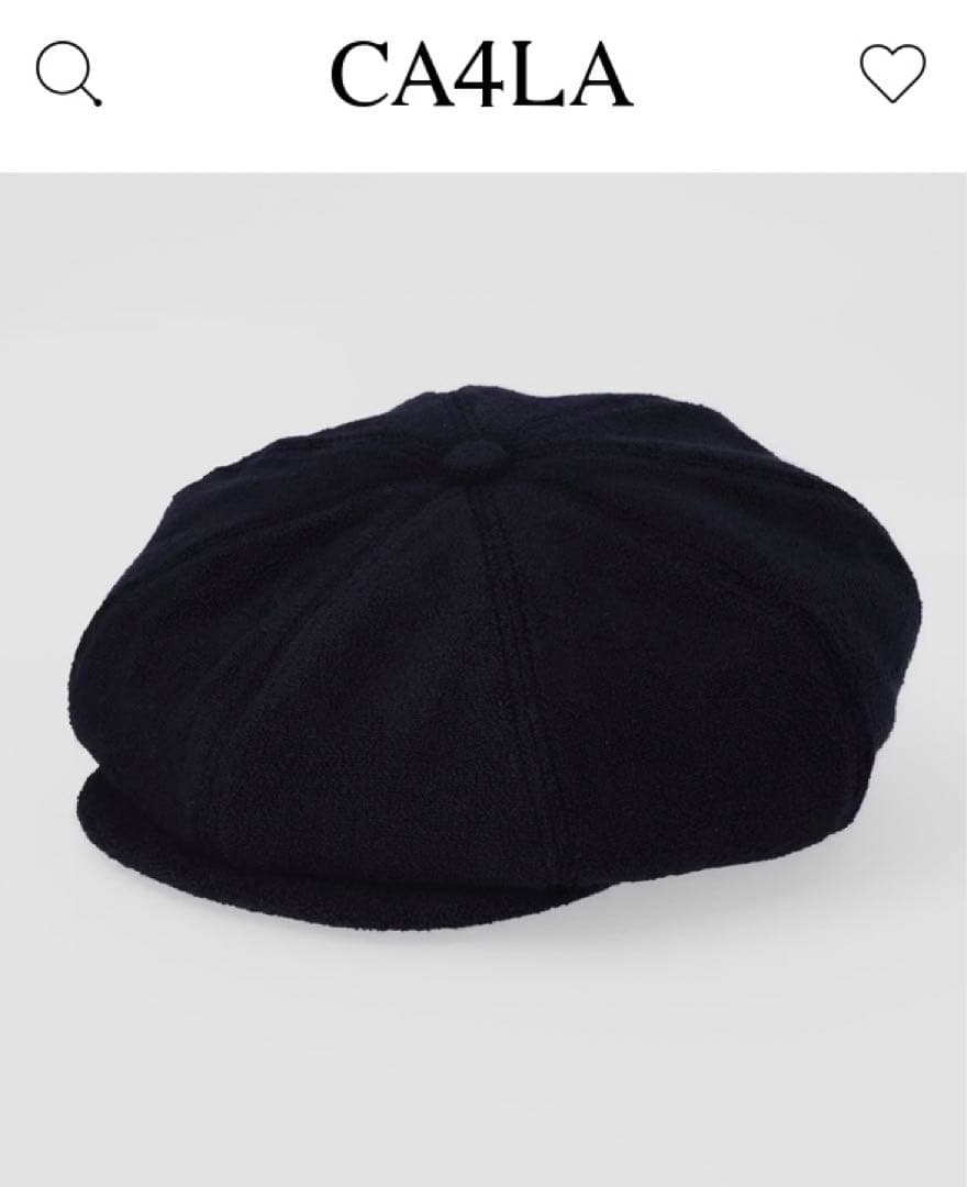 VICTIMカシラCA4LA BIG CASQUETTE キャスケット　パイル