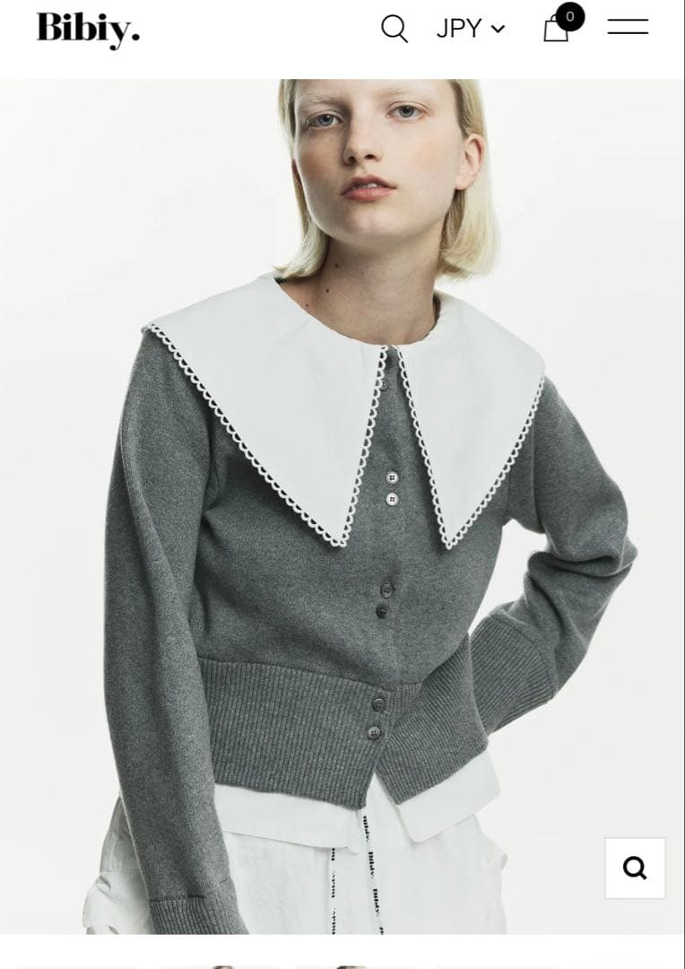 Bibiy. PATTY PILGRIM TOP カーディガン