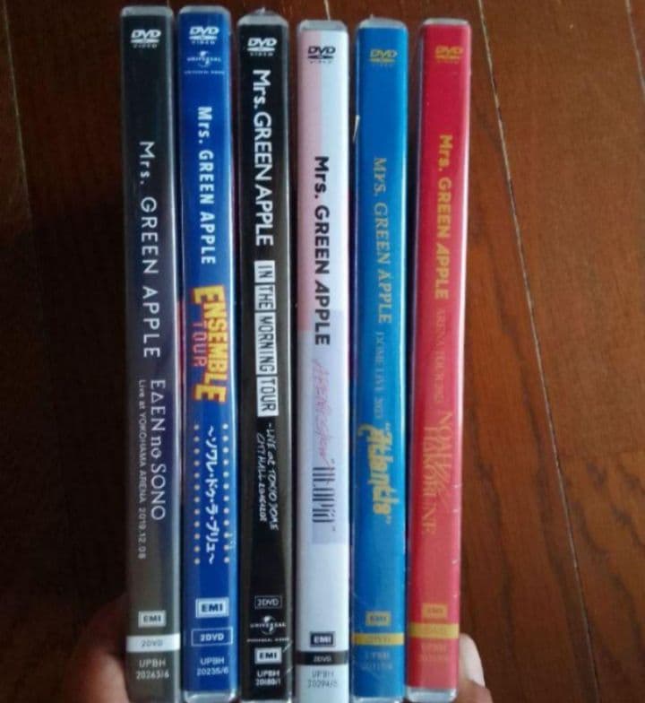 新品未開封★Mrs.GREEN APPLE/DVD 通常版6作品