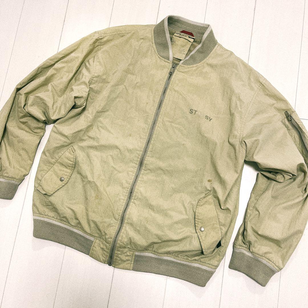 【希少】OLD STUSSY 20th SURPLUS ミリタリー 紺タグ　XL