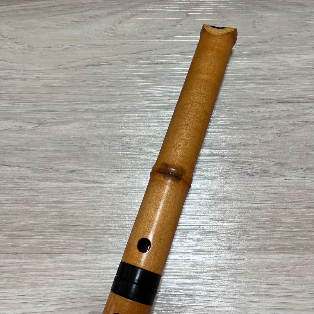 ワダ楽器　尺八　1.6尺　都山流　胡蝶　楓