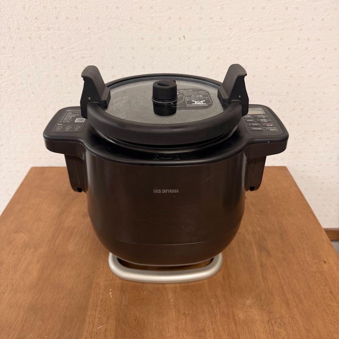 ● 美品 アイリスオーヤマ シェフドラム 自動かくはん式調理器 KDAC-lA2