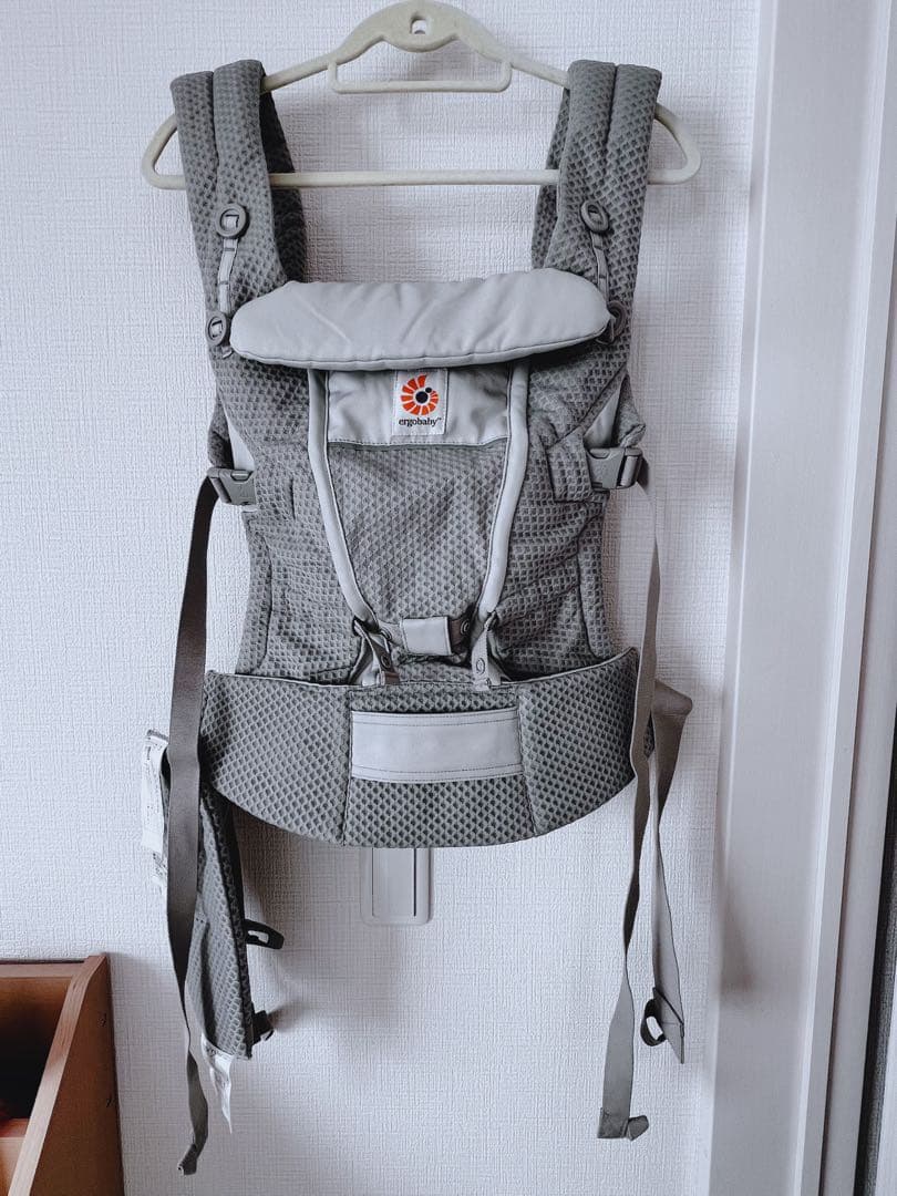 エルゴベビー 抱っこ紐 アダプト ソフトフレックス メッシュ パールグレー