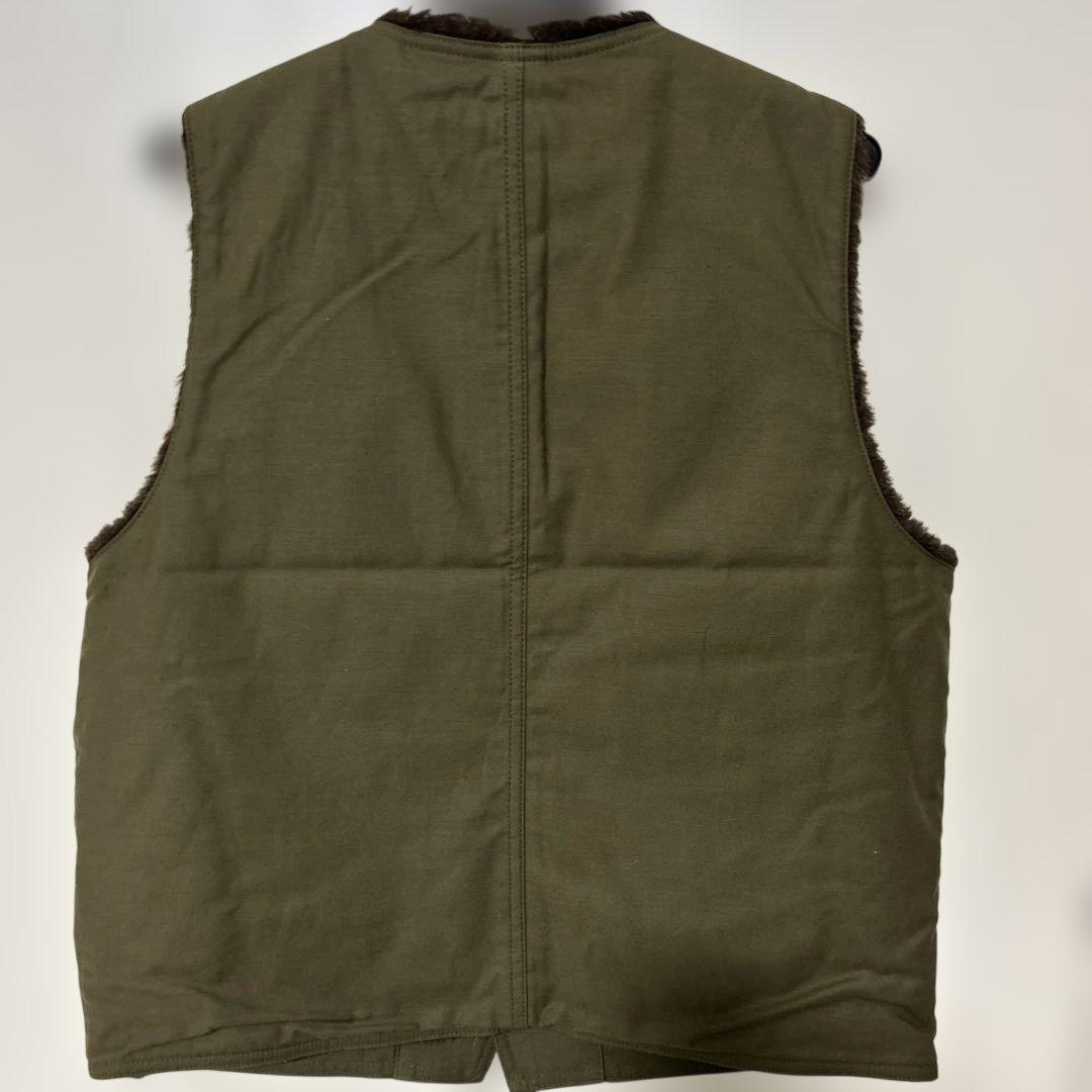 トップス butcherproducts button vest olive 42