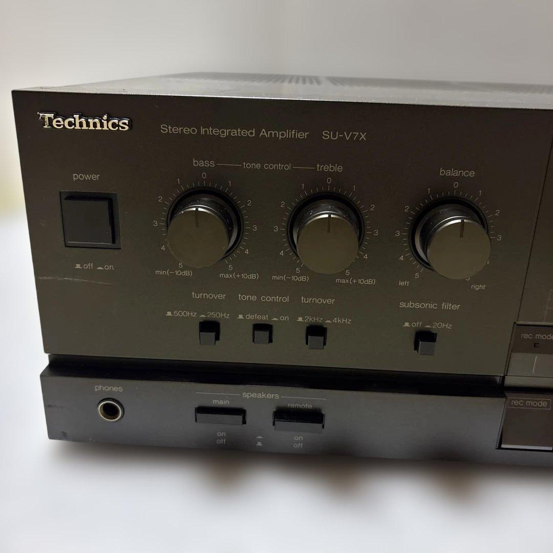Technics SU-V7X プリメインアンプ　テクニクス　音出し確認済み