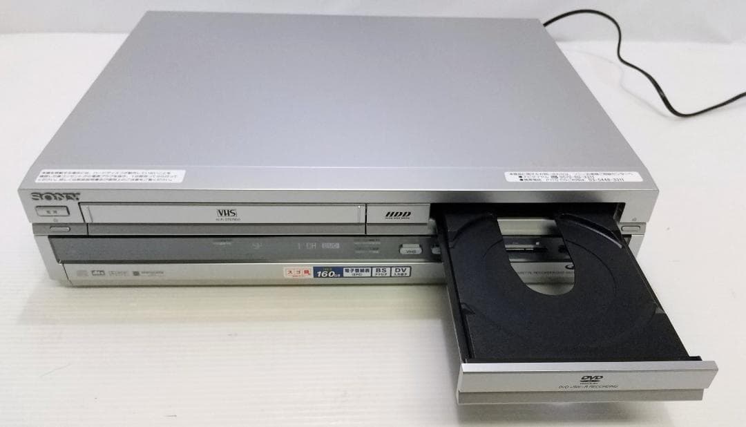SONY VHS/ HDD/ DVDレコーダー RDR-VH83【動作品】