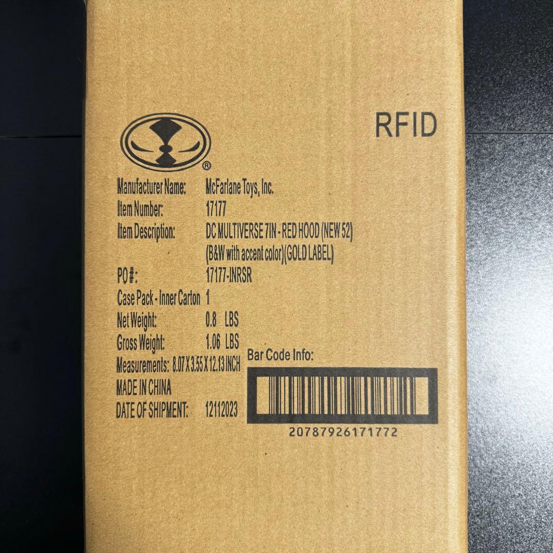 DCマルチバース　レッドフード　BBTS EXCLUSIVE 新品未開封