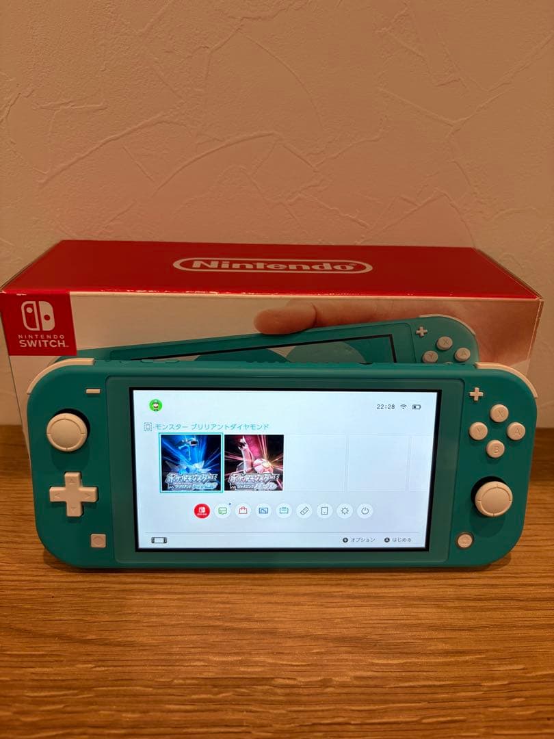 Nintendo Switch Lite ターコイズ 本体 bdsp 1.1.1
