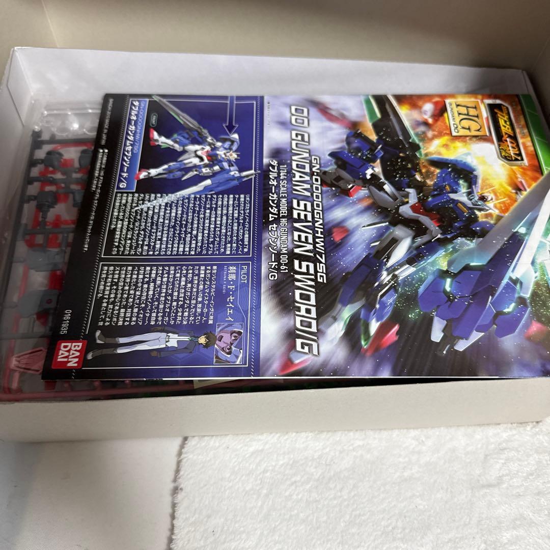 ガンプラ HG1/144 ダブルオーガンダム セブンソード/G インスペクション