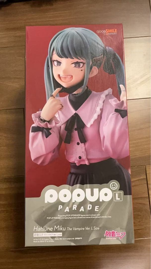 【未開封】POP UP PARADE 初音ミク ヴァンパイア Ver. L