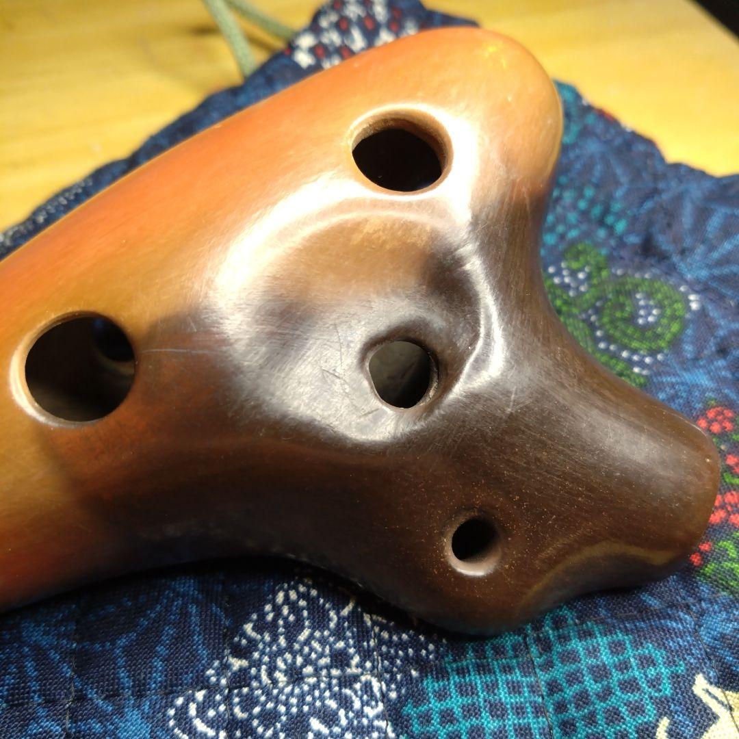 ピエタオカリナソプラノ３Fエクセレント吊り穴付