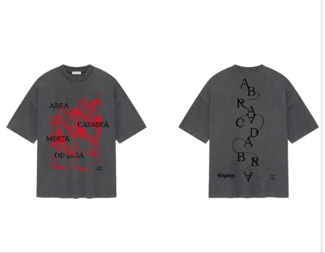 (新品)レディーガガ VIPGOLD 最前列 ABRA Tシャツ M〜最安値〜