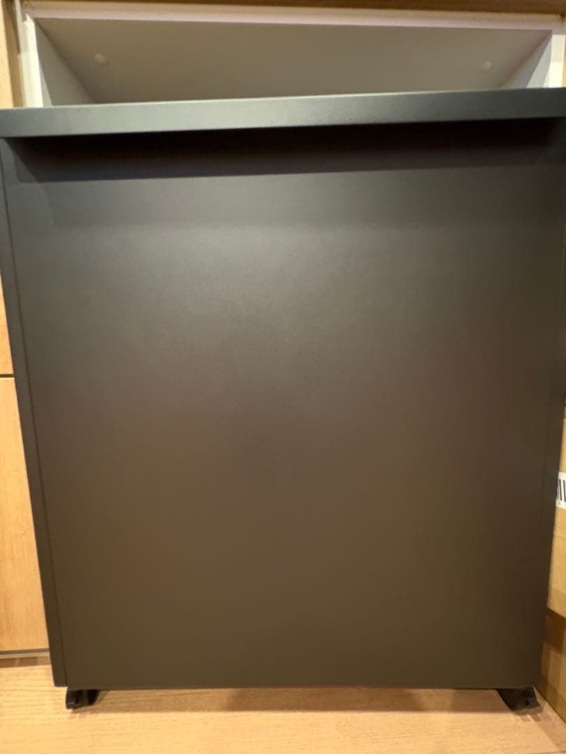 tower 45L分別ゴミ箱 ブラック キャスター蓋付き　山崎実業