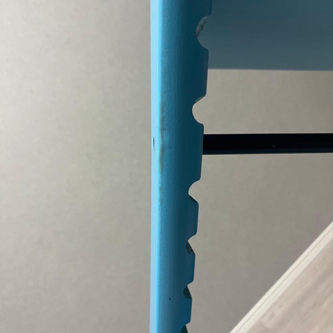 ストッケ トリップトラップ ベビーチェア アクアブルー シリアルナンバー4 廃盤