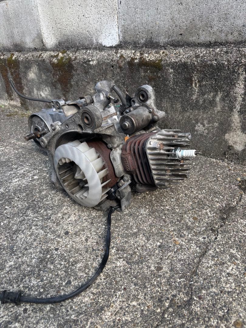 ライブディオAF34・AF35クランクベアリング交換済みボアアップエンジン。