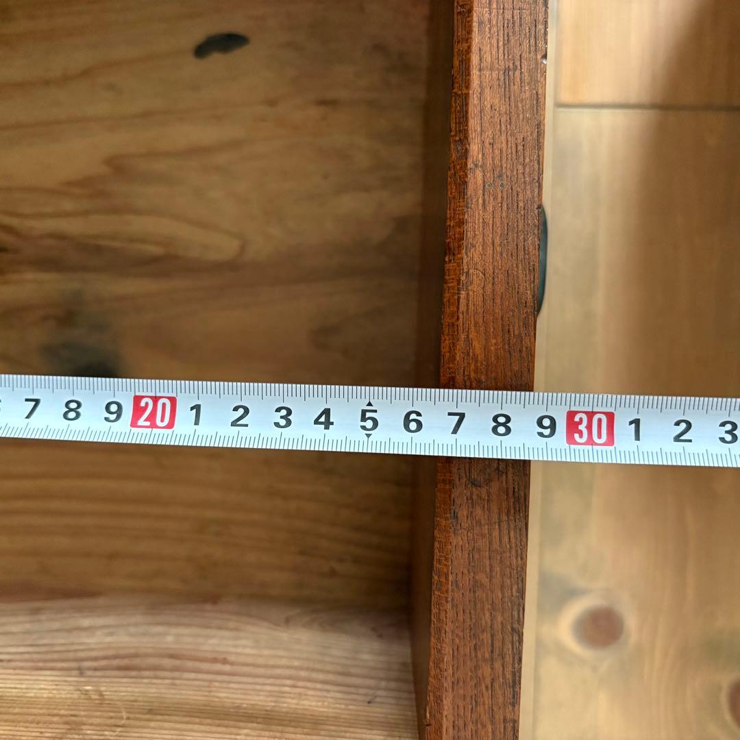 モールガラス 収納棚 飾り棚 キャビネット 古家具