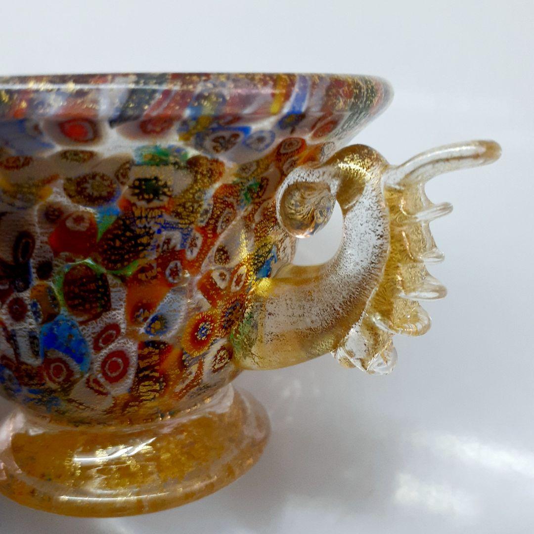 yossyです MURANO ムラノ 金彩 ミルフィオリ ティーカップ