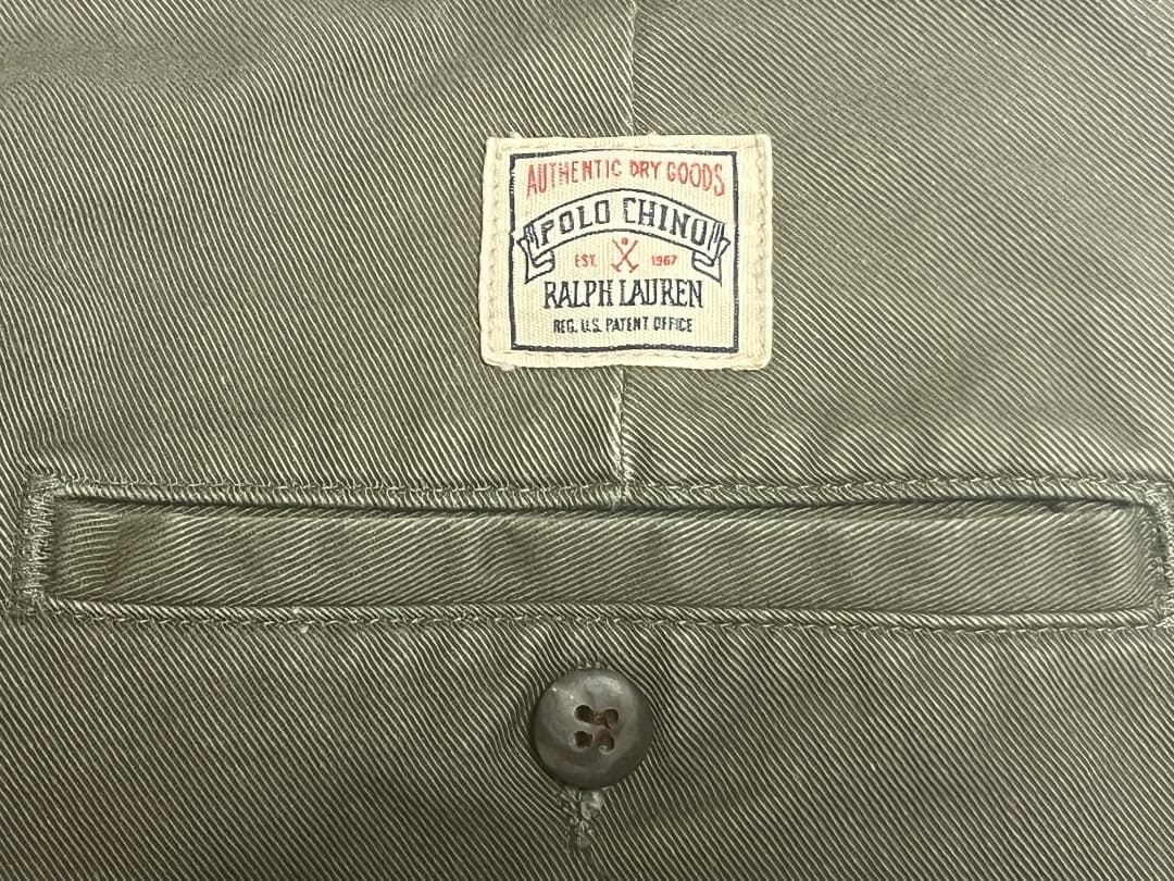 ポロラルフローレン　メンズチノパン　POLO CHINO 希少U.S.A.製