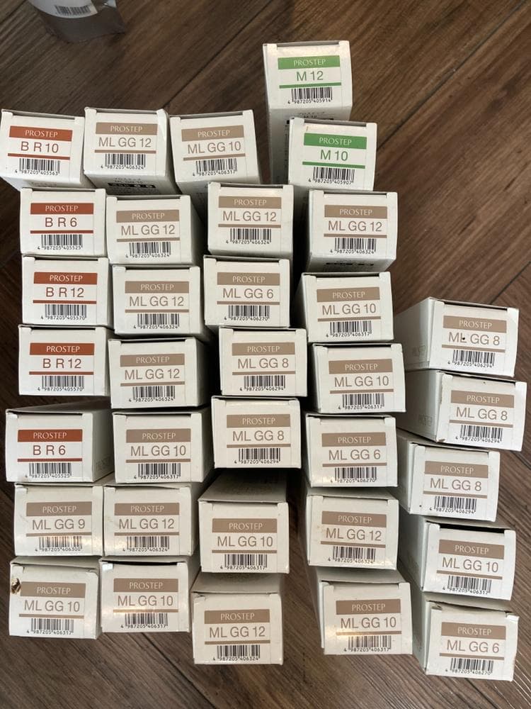 カラー剤142本セット★HOYU PROSTEP / カラーチャート