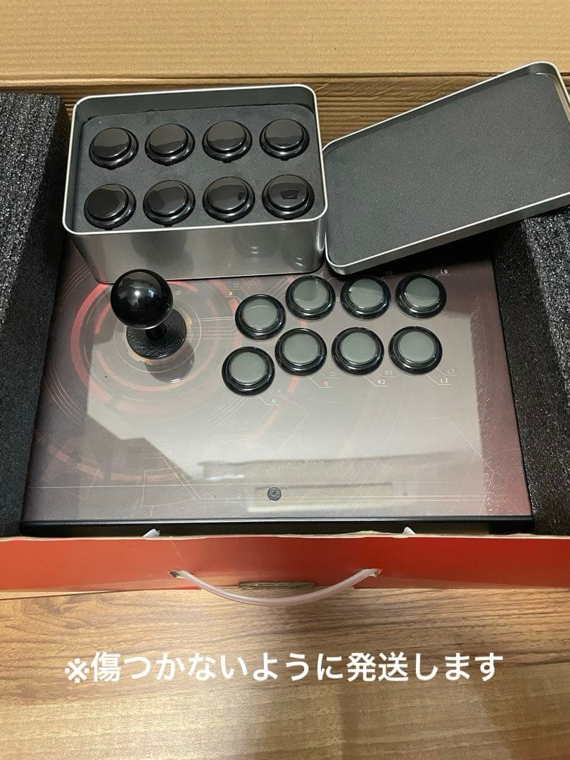 おまけ付　MAD CATZ EGO アーケードスティック　クァンバks静音ボタン