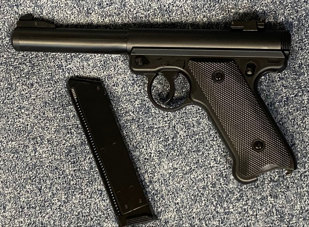 KJ WORKS スタームルガー Mk-1 ガスガン デッドストック新品！